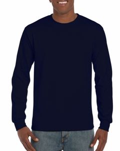 Gildan GI2400 - Ultra Katoen T-shirt Lange Mouw voor volwassenen Marine