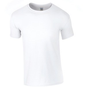 Gildan GI6400 - Softstyle Heren T-Shirt Wit