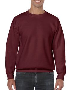 Gildan GI18000 - Heavy Blend Adult Sweatshirt Met Ronde Hals Maroon