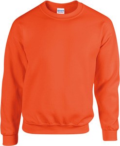 Gildan GI18000 - Sweatshirt van zware kwaliteit voor volwassenen Met Ronde Hals Oranje