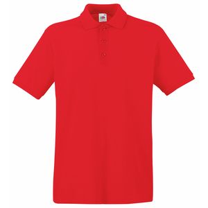 Fruit of the Loom SS255 - Premium Polo Rood