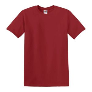 Fruit of the Loom SS044 - Super eersteklas t-shirt Rood
