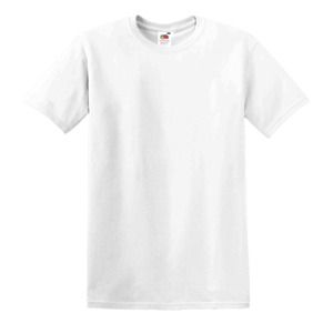 Fruit of the Loom SS044 - Super eersteklas t-shirt Wit
