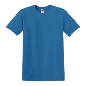 Fruit of the Loom SS048 - T-shirt korte mouw Azuurblauw