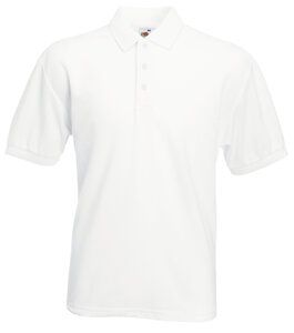Fruit of the Loom SS402 - 65/35 Polo-shirt Wit