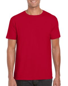Gildan GD001 - Softstyle™ ringgesponnen t-shirt voor volwassenen Kersenrood