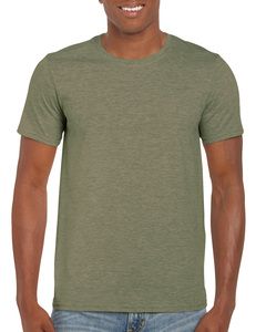Gildan GD001 - Softstyle™ ringgesponnen t-shirt voor volwassenen Heide Militair Groen