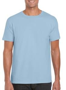 Gildan GD001 - Softstyle™ ringgesponnen t-shirt voor volwassenen Lichtblauw