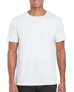 Gildan GD001 - Softstyle™ ringgesponnen t-shirt voor volwassenen Wit
