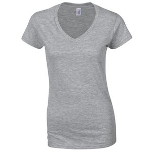 Gildan GD078 - Softstyle™ dames v-hals t-shirt