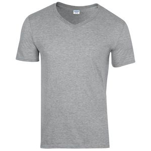 Gildan GD010 - Softstyle™ v-hals t-shirt Sport Grijs