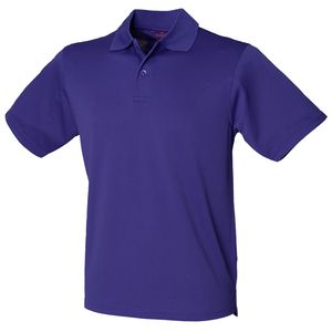 Henbury HB475 - Coolplus® polo shirt Helder paars
