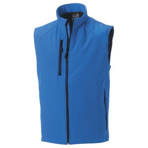 Russell J141M - Softshell gilet Azuurblauw