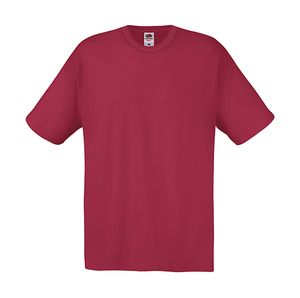 Fruit of the Loom 61-082-0 - Original Full Cut T-Shirt Baksteen Rood