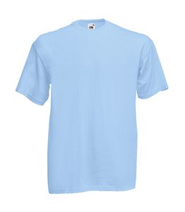 Fruit of the Loom 61 - Waarde Gewicht T-Shirt Hemelsblauw