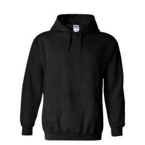 Gildan 18500 - Sweatshirt met kap van Heavy Blend™ voor volwassenen Zwart