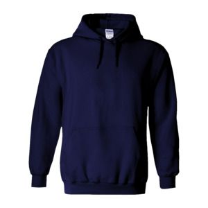 Gildan 18500 - Sweatshirt met kap van Heavy Blend™ voor volwassenen Marine