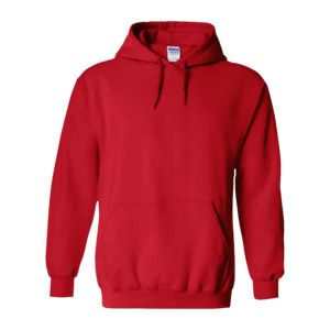Gildan 18500 - Sweatshirt met kap van Heavy Blend™ voor volwassenen Kersenrood