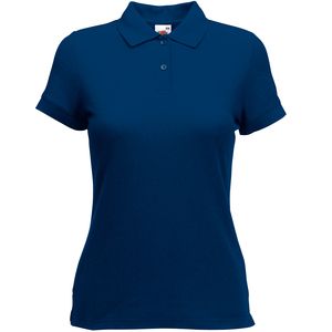 Fruit of the Loom SS212 - Dames Sport Polo Marine