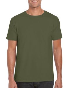 Gildan GD001 - Softstyle™ ringgesponnen t-shirt voor volwassenen Militair groen