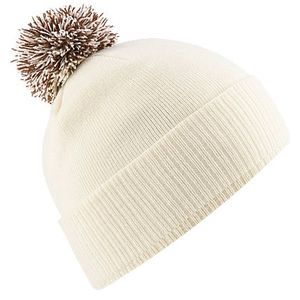 Beechfield BC450 - Snowstar beanie Gebroken wit / Mokka