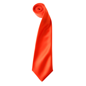 Premier PR750 - Colours satin tie Oranje