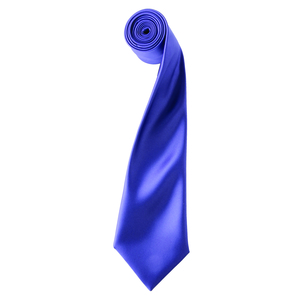 Premier PR750 - Colours satin tie Paars