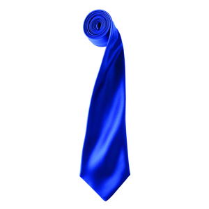 Premier PR750 - Colours satin tie Koningsblauw