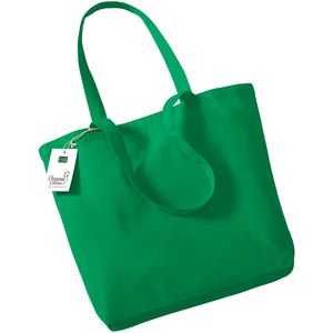 Westford mill WM180 - Shopper in biologisch katoen Kelly groen