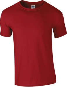 Gildan GI6400 - Softstyle Heren T-Shirt Kardinaalrood