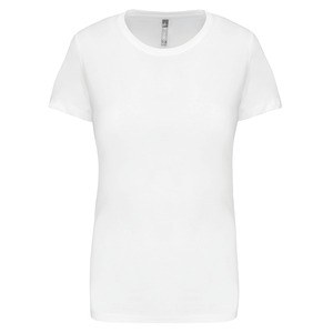 Kariban K380 - DAMES T-SHIRT MET RONDE HALS Wit