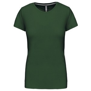 Kariban K380 - DAMES T-SHIRT MET RONDE HALS Bosgroen