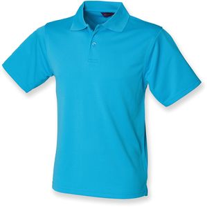 Henbury H475 - Coolplus® Wicking Piqué Polo Shirt Turkoois