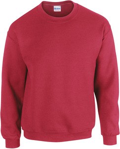 Gildan GI18000 - Sweatshirt van zware kwaliteit voor volwassenen Met Ronde Hals Antiek kersenrood