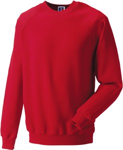 Russell RU7620M - Classic Sweatshirt Raglan Klassiek Rood
