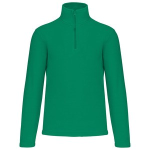 Kariban K912 - ENZO - FLEECE MET RITSKRAAG Kelly groen