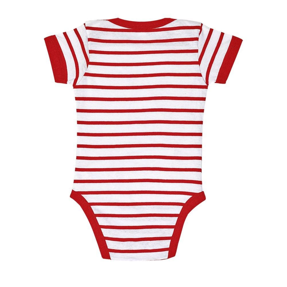 SOL'S 01401 - MILES BABY Gestreepte Baby Body