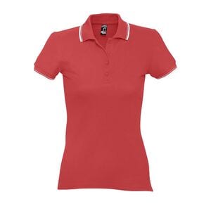 SOL'S 11366 - PRACTICE WOMEN Dames Polo Rood