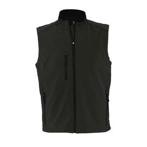 SOLS 46601 - RALLYE MEN Mannen Softshell Zonder Mouwen