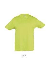SOL'S 11970 - REGENT KIDS Kids Tee Shirt Ronde Hals Vert pomme