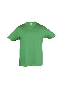 SOL'S 11970 - REGENT KIDS Kinder T-shirt Ronde Hals Vert prairie