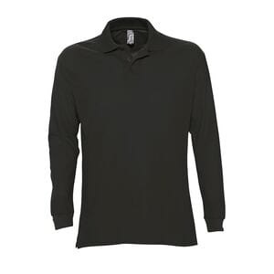 SOLS 11328 - STAR Heren Polo Lange Mouwen