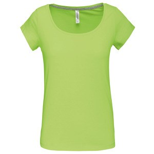 Kariban K384 - Dames-t-shirt korte mouwen met boothals