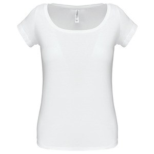 Kariban K384 - Dames-t-shirt korte mouwen met boothals