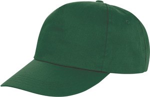 Result RC080X - HOUSTON 5-PANEL PRINTERS CAP Fles groen