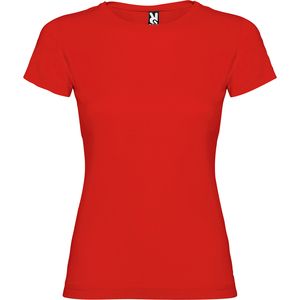 Roly CA6627 - JAMAICA Getailleerde T-shirt met korte mouwen Rood