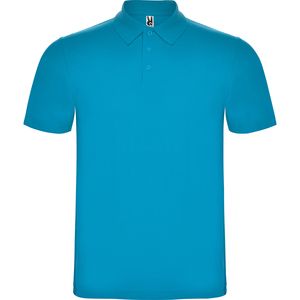 Roly PO6632 - AUSTRAL Poloshirt met korte mouwen met kraag in ribboord en Knopenlijst met 3 knopen