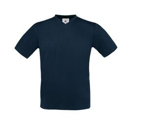 B&C BC163 - Exact V-Hals T-Shirt Marine
