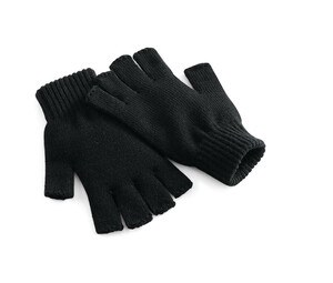 Beechfield BF491 - Vingerloze Handschoenen Zwart