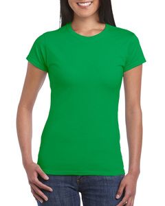 Gildan GN641 - Softstyle™ Ringspun Dames T-shirt Iers groen
